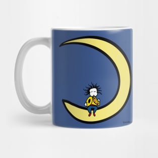 Moon and horn Mug